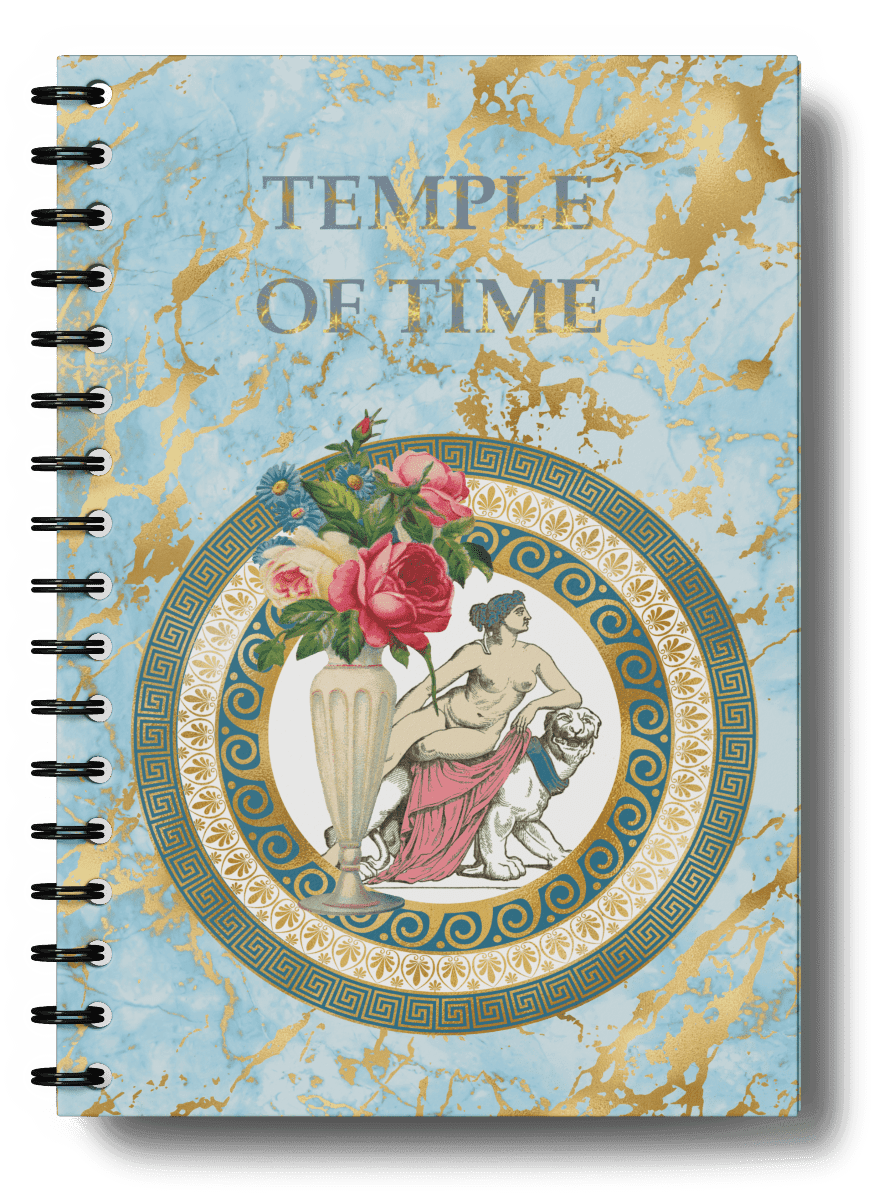 Ancient Greece Weekly and Monthly Planner - Blu